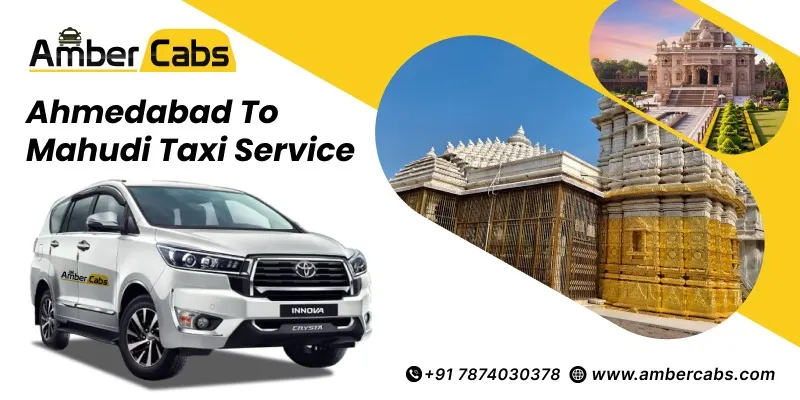 Ahmedabad to Mahudi Taxi Service